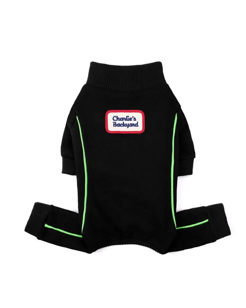 Bruce Warmer Dog Onesie in Black <>