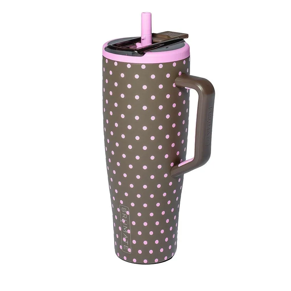 Brumate Era Flip 40oz Mocha Dot Tumbler