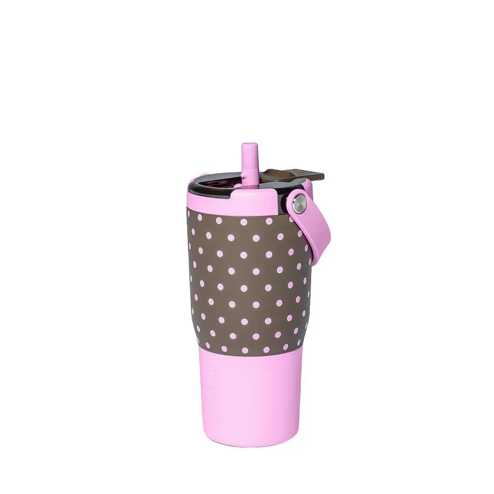 Brumate Resa Flip 20oz Mocha Dot