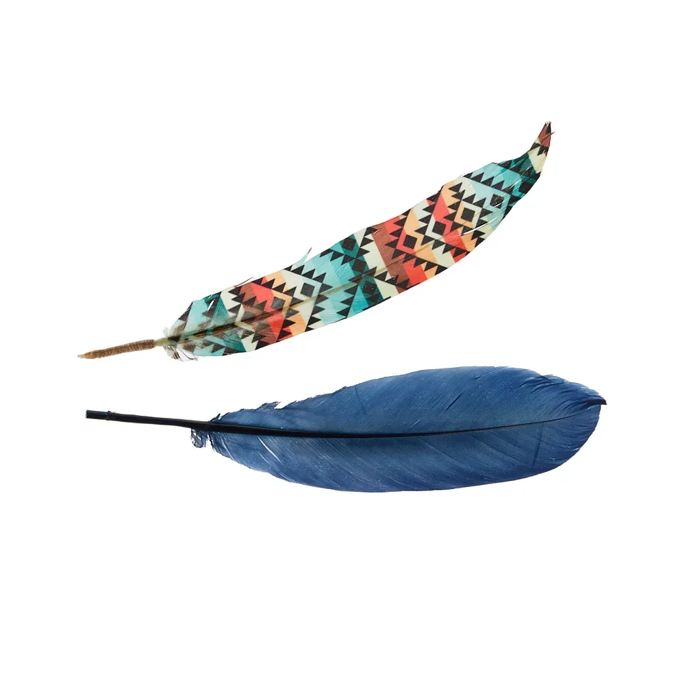 Buckaroo Supply Company Hat Feathers Colorful Desert Feather - Image 2