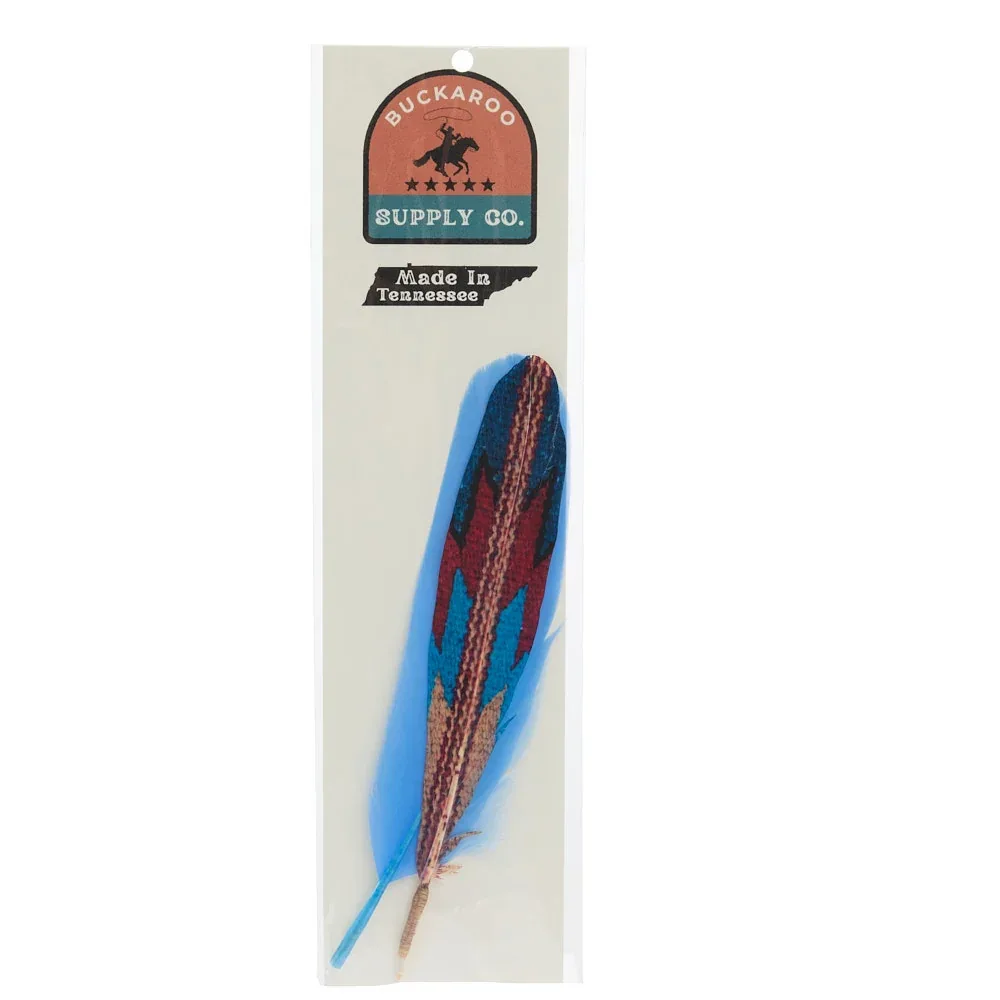 Buckaroo Supply Company Hat Feathers Desert Weave Feather
