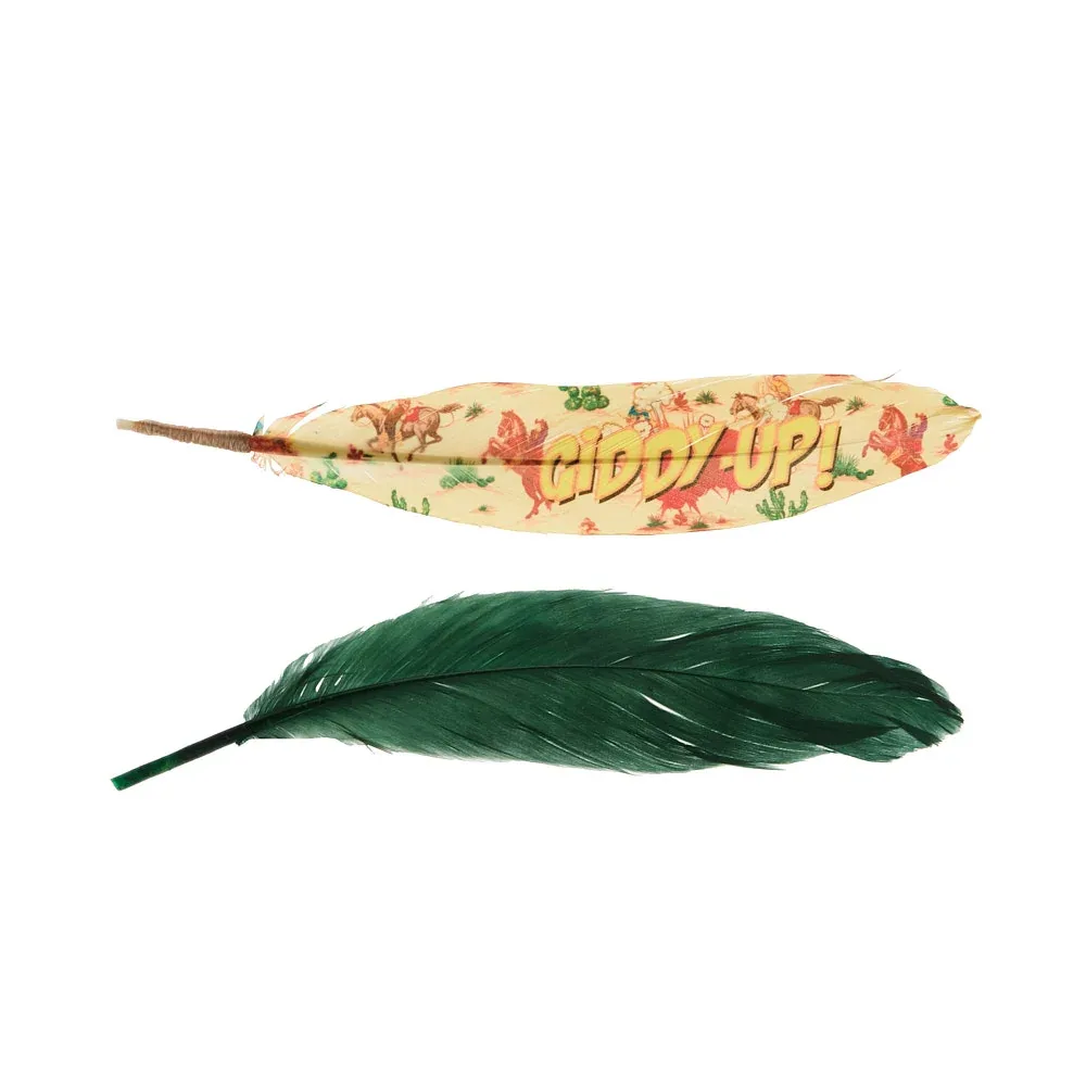 Buckaroo Supply Company Hat Feathers Giddy Up Feather - Image 2