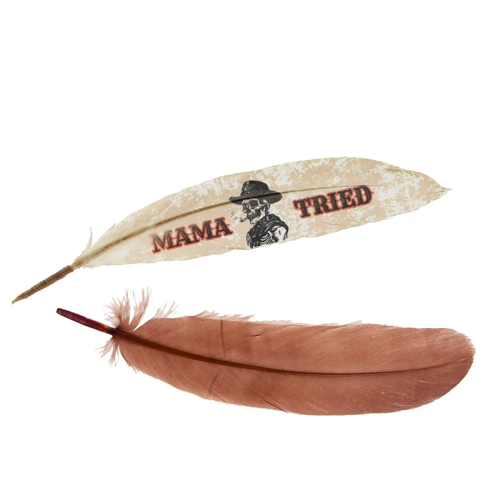 Buckaroo Supply Company Hat Feathers Mama Tried 4.0 Feather - Image 2