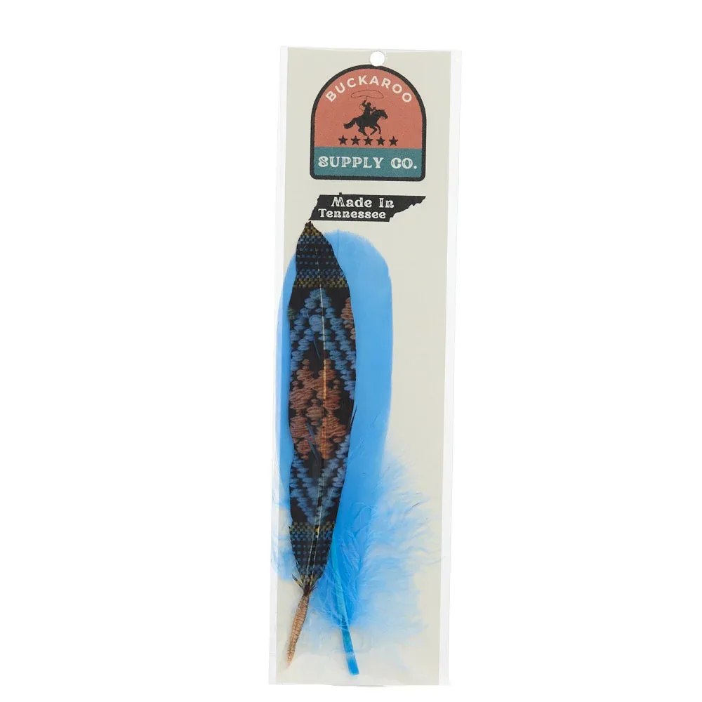Buckaroo Supply Company Hat Feathers Night Weaver Feather