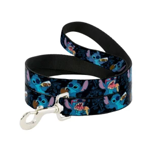 Buckle-Down Disney Lilo & Stitch Snacking Poses Dog Leash - 4 ft