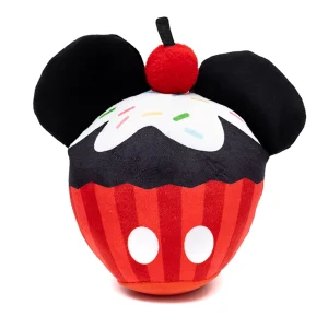 Buckle-Down Mickey Mouse Cupcake Plush Dog Toy