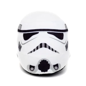 Buckle-Down Storm Trooper Helmet White Plush Dog Toy