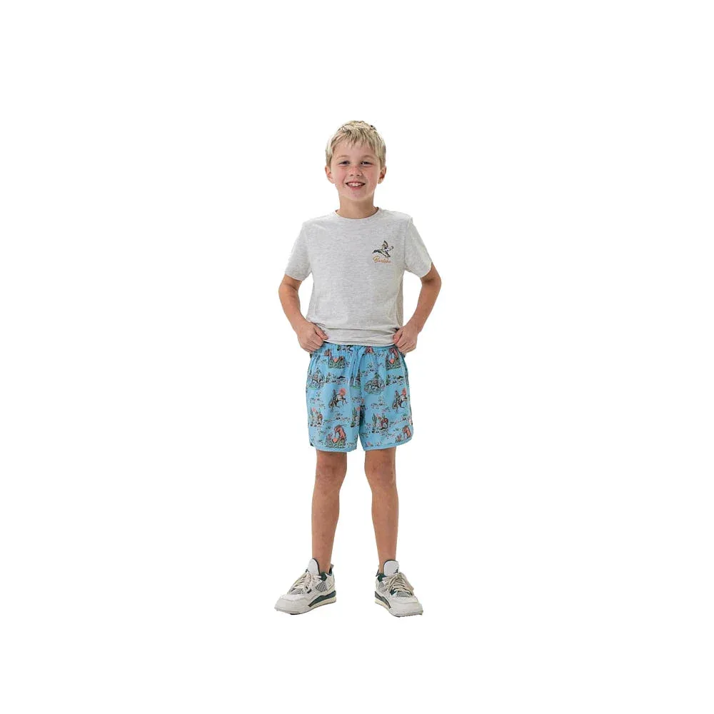 Burlebo Boy's Cowboy Up Swim Trunks - Image 2