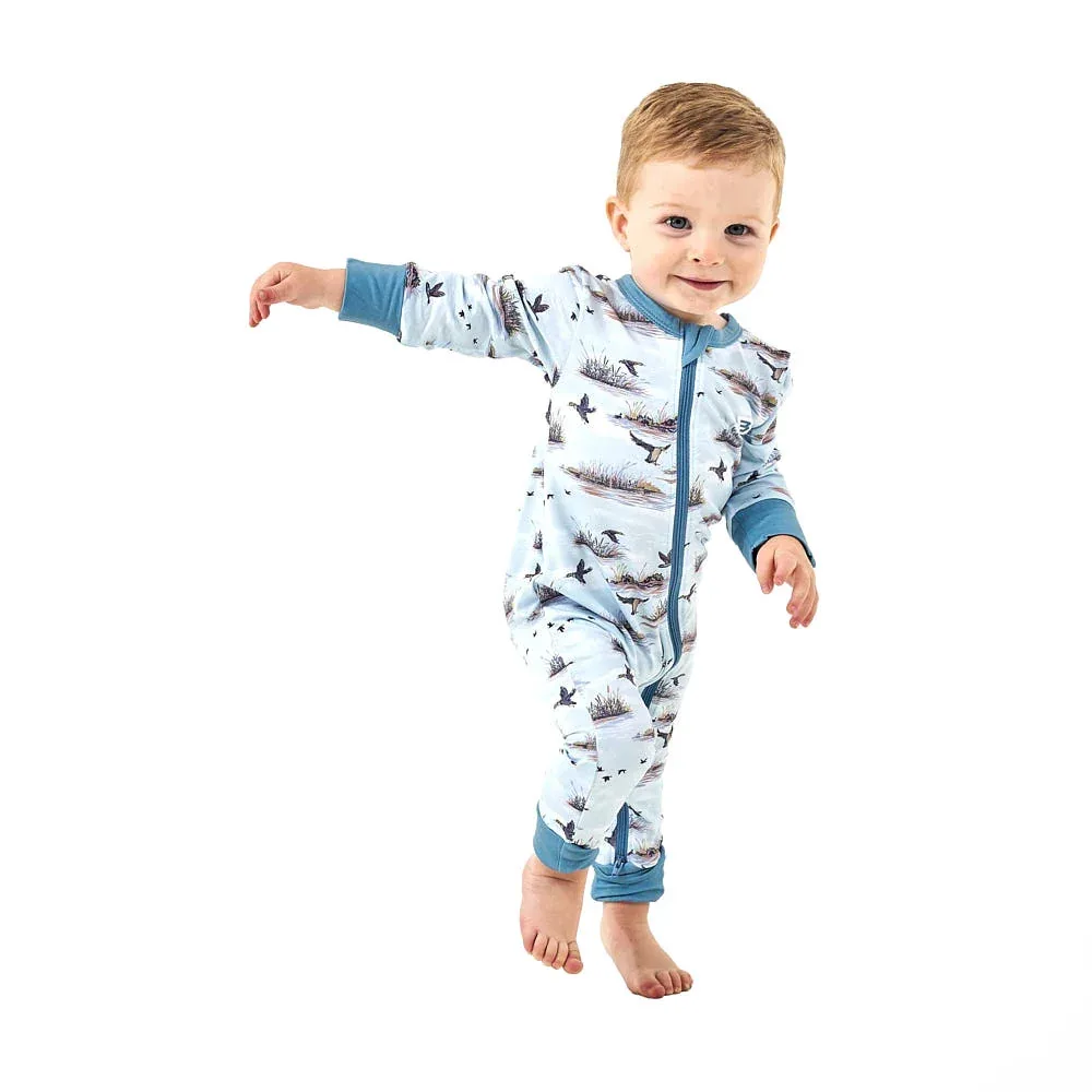 Burlebo Infant Boy's Duck Hunt Zip Up - Image 2