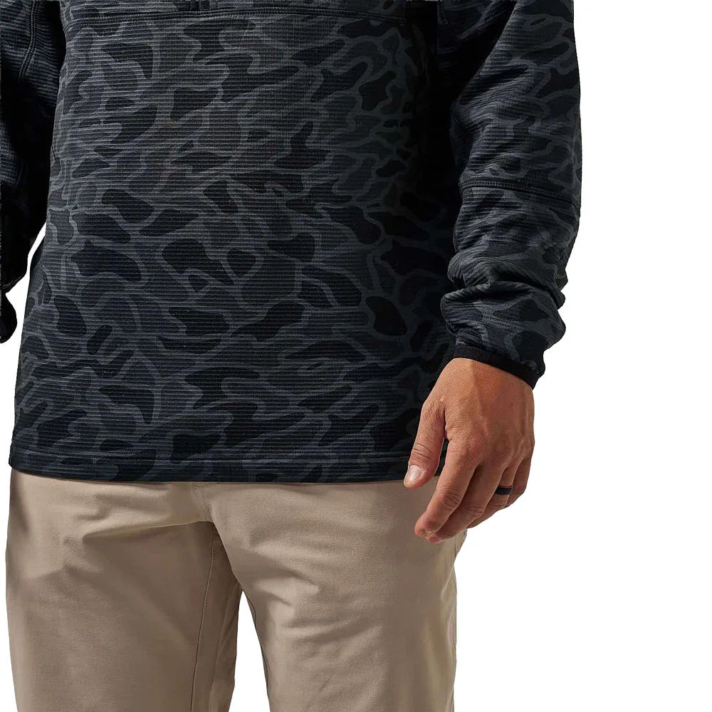 Burlebo Men's Black Blaze Tech Quarter Zip - Image 2
