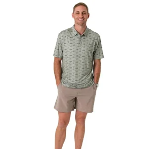 Burlebo Men's Flying Ducks Performance Polo