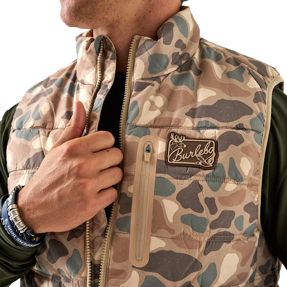 Burlebo Men's Pintail Camo Puffer Vest - Image 2