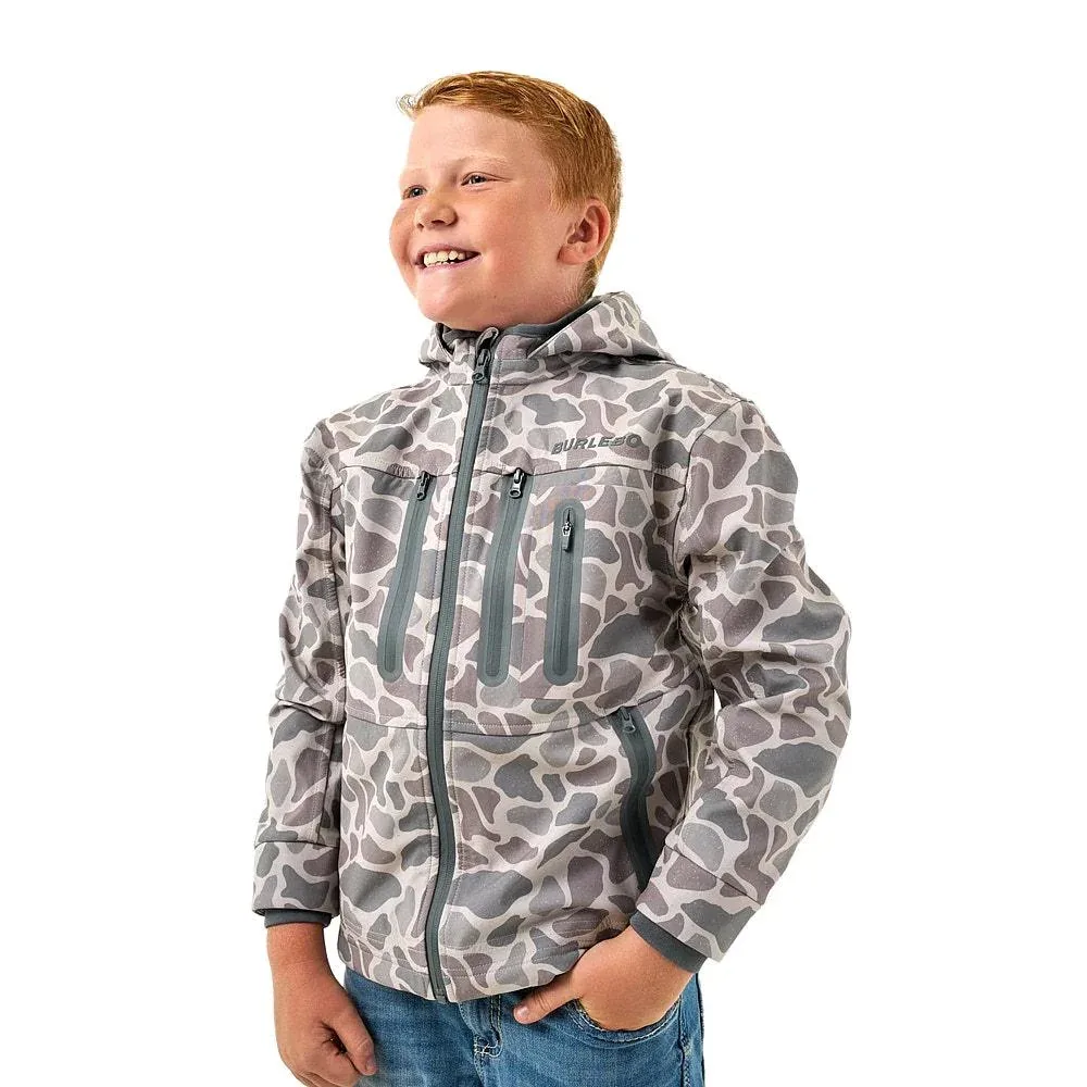 Burlebo Youth Classic Deer Camo Challenger Jacket