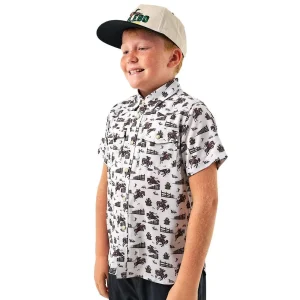 Burlebo Youth Cowboy Country Performance Western Shirt