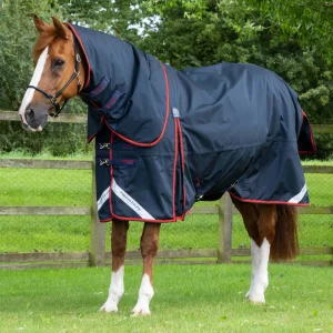 Buster 420g Turnout Rug with Classic Neck Cover Navy