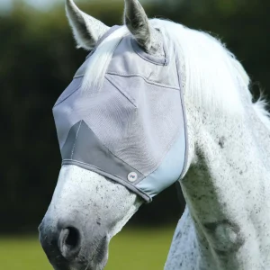 Buster Fly Mask Standard Silver