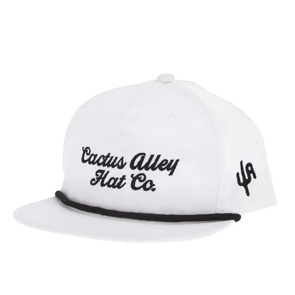 Cactus Alley Hat Co White & Black The Original Cap - Image 2