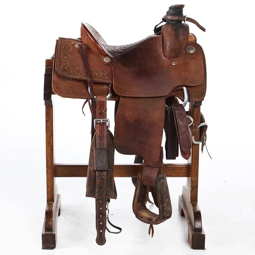 Cactus Saddlery Used 14in Relentless Team Roper - Image 2