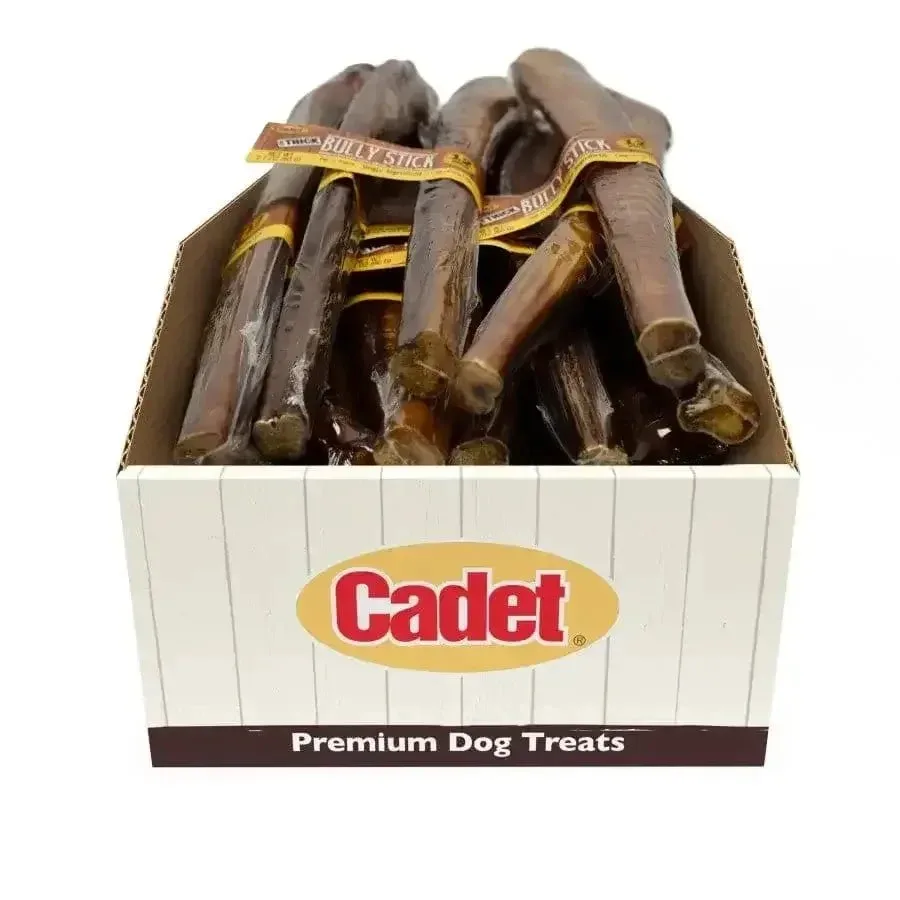 Cadet Bully Sticks Display Dog Chews