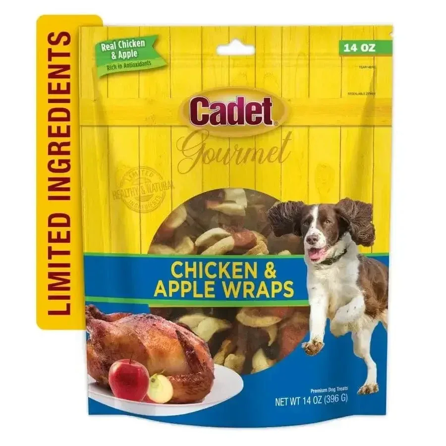Cadet Gourmet Chicken & Apple Wrapped Dog Treats