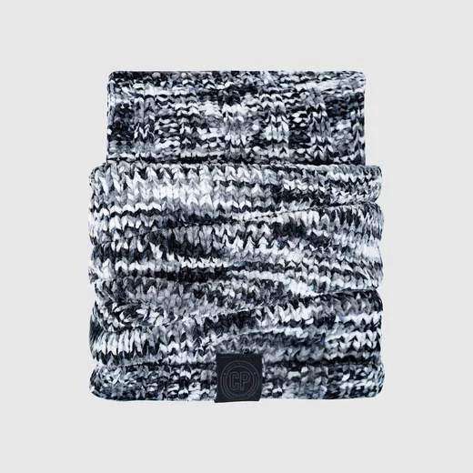 CANADA POOCH | Chenille Snood in Grey Mix - Image 2