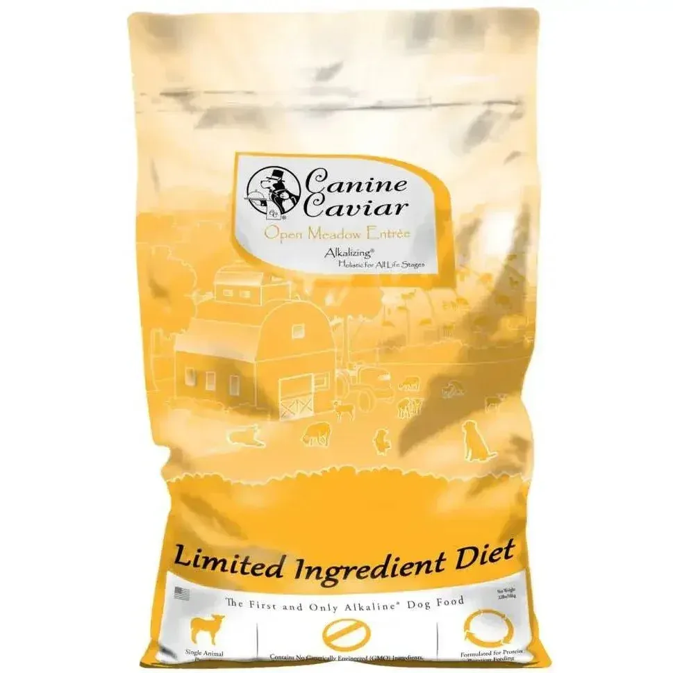 Canine Caviar Dry Dog Food - Open Meadow Limited Ingredient Alkaline Entree