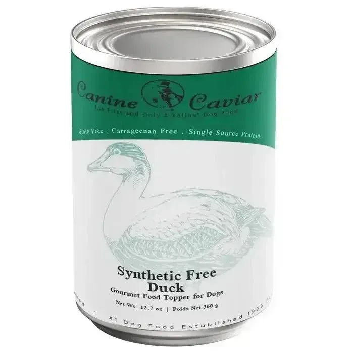 Canine Caviar Synthetic Free Duck Wet Dog Food 12 / 12.7 oz