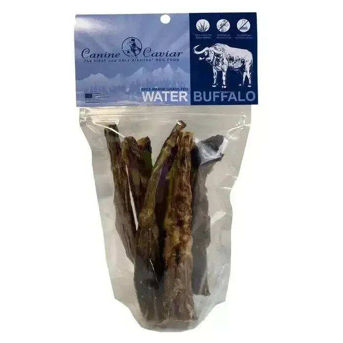 Canine Caviar Water Buffalo California Rolls Dog Treats 6pk, 6"