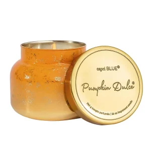 Capri Blue Pumpkin Dulce Glimmer Oversized 28 oz. Jar