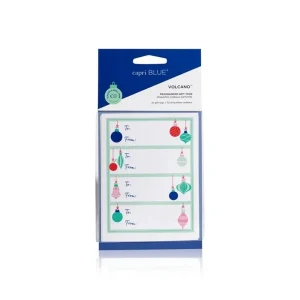 Capri Blue Volcano Fragranced Adhesive Gift Tags