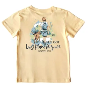 Cardin Mccoy Boys Butter He`s Got Big Plans Tee