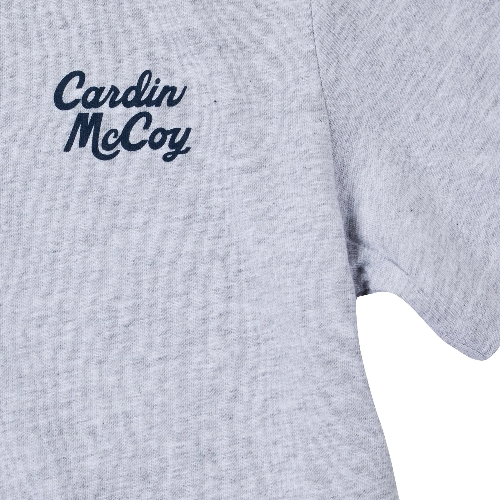 Cardin Mccoy Boys Grey Carrying On Tradition Short Sleeve Tee - Image 2