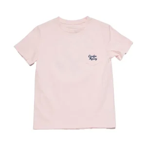 Cardin Mccoy Girls Pink By The Grace Of God Short Sleeve Tee