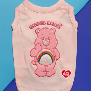 Care Bear Sleeveless Tank Top - Cheer Bear in Pink (FINAL SALE)