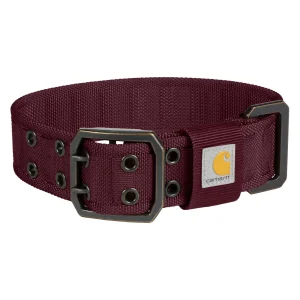 Carhartt® Adjustable Wide Nylon Dog Collar with Reflective Stitching