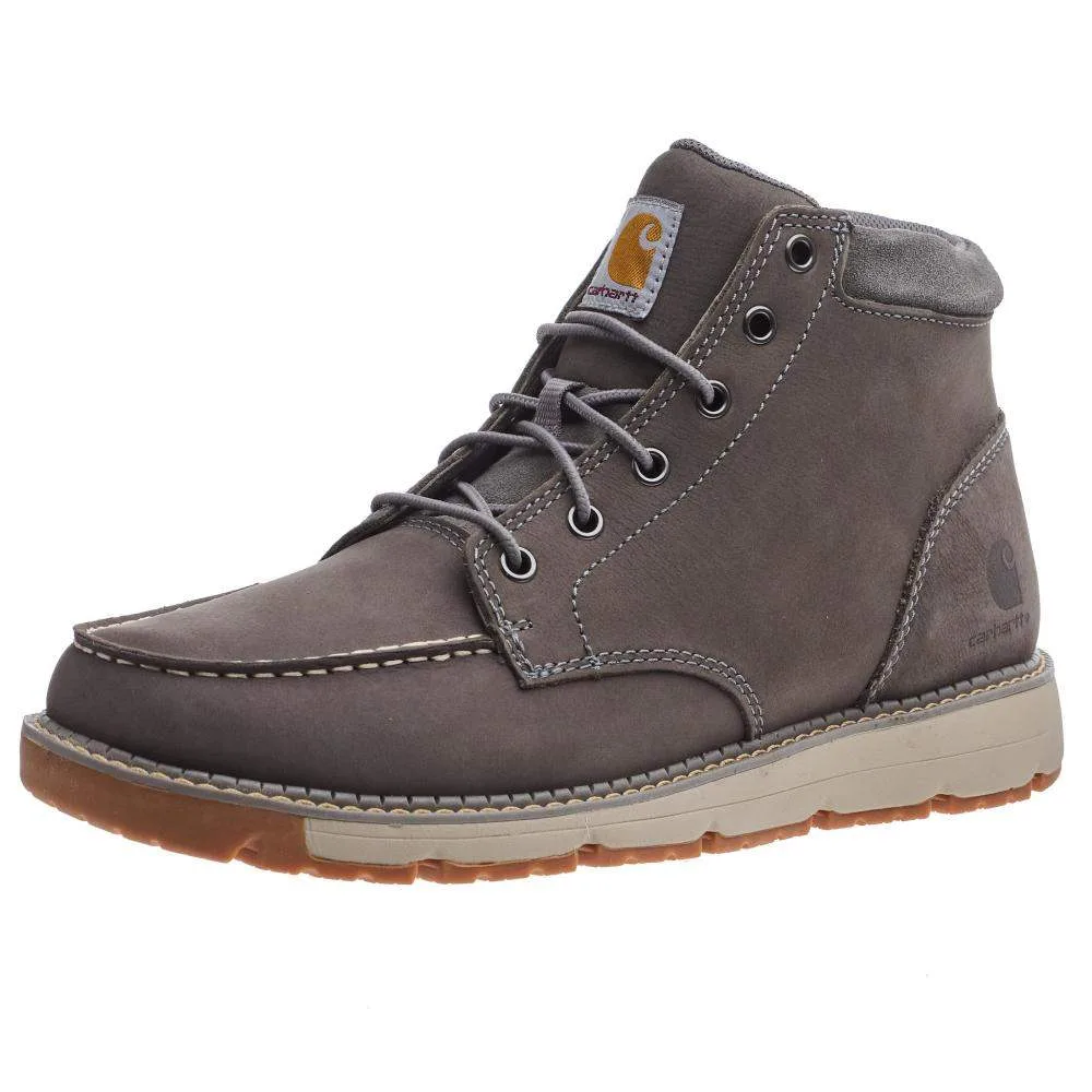 Carhartt Footwear Men`s Grey Millbrook Moc Toe Wedge Casual