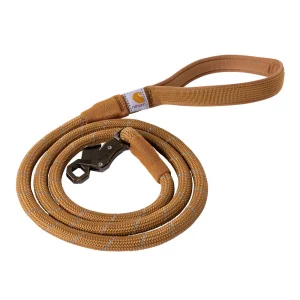 Carhartt® Reflective Rope Dog Leash with Durable Metal Hardware Carhartt Brown