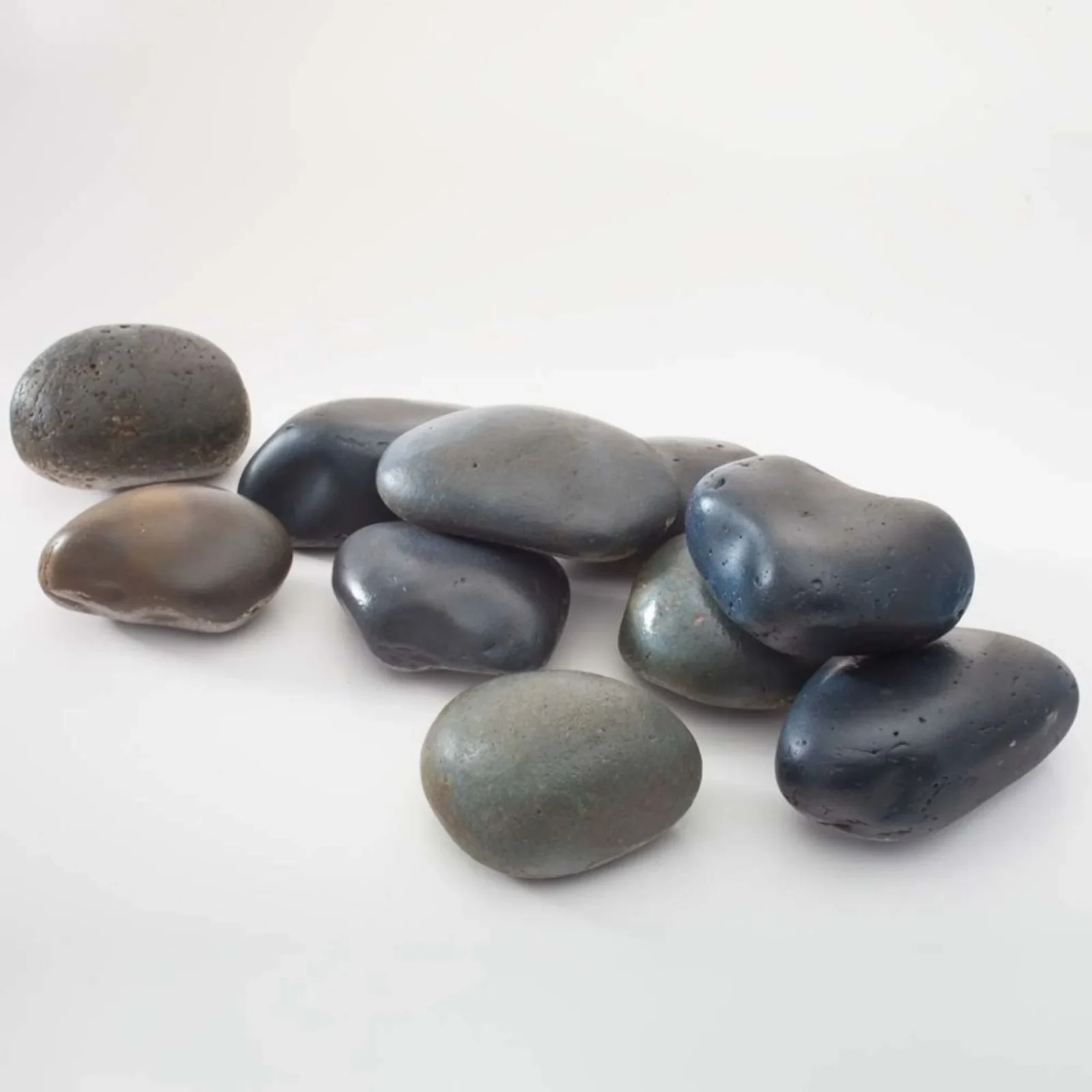 CaribSea Exotica River Rock Black, 1ea/25 lb