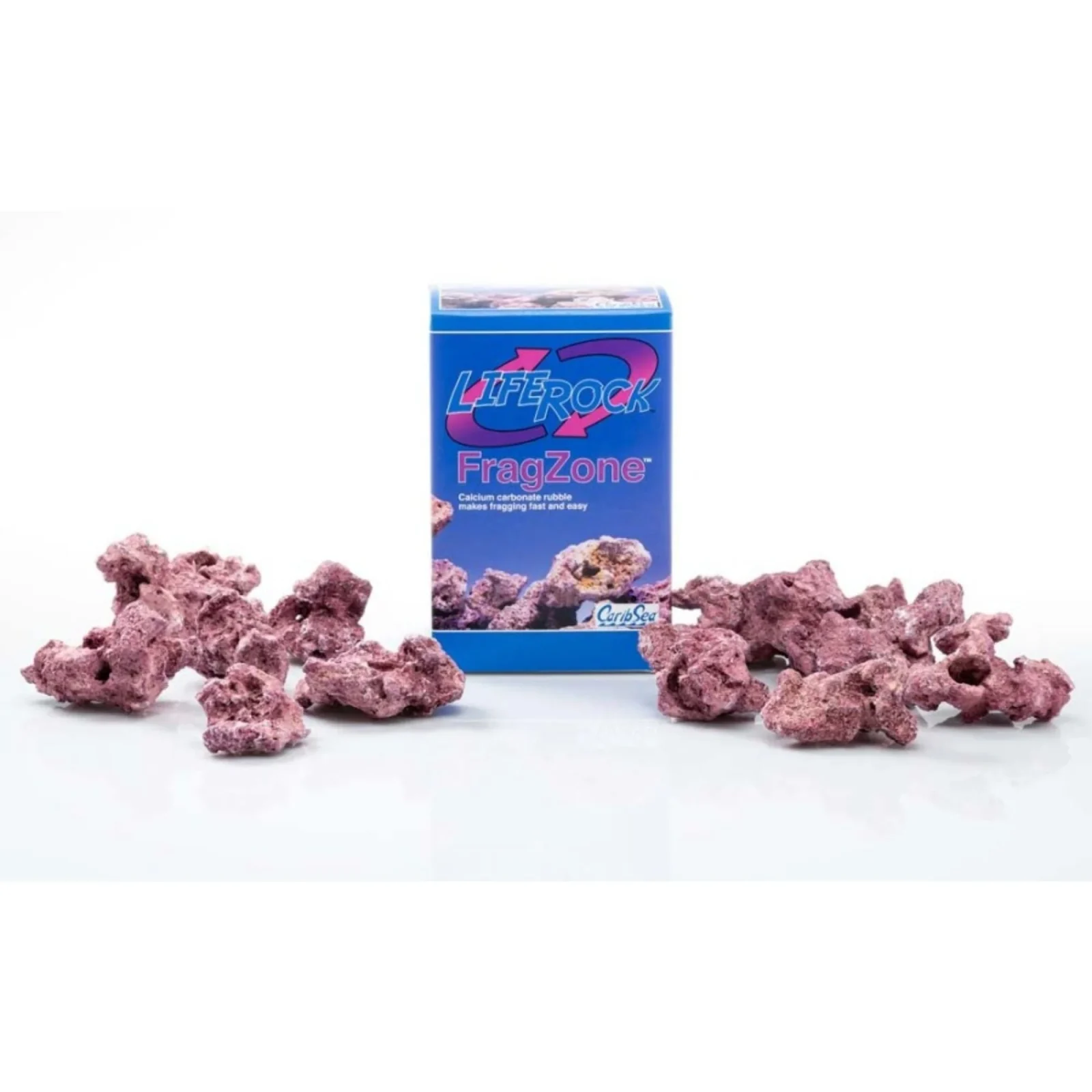 CaribSea FragZone Rubble Purple, Brown, 1ea/1.5 lb