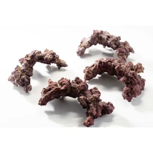 CaribSea LifeRock Nano Arch Purple, Brown, 1ea/8 in, 4 pk