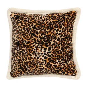 Carstens Leopard Plush Sherpa Pillow