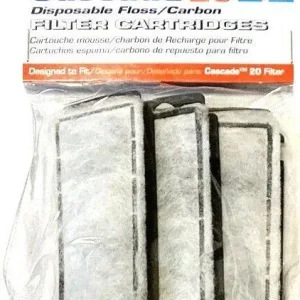Cascade 20 Power Filter Replacement Carbon Filter Cartridges