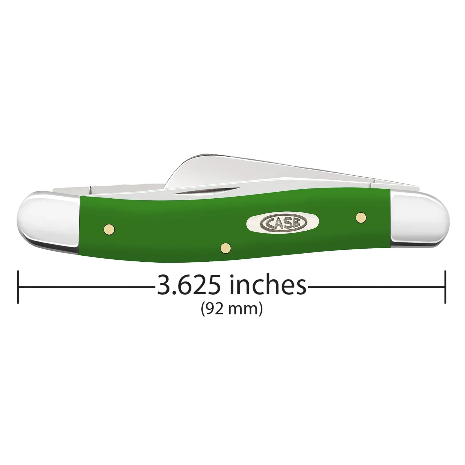 Case Green Synthetic Smooth Medium Stockman (4318 SS) - Image 2