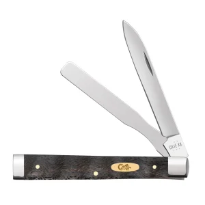 Case Knives Black Curly Oak Wood Baby Doc Knife