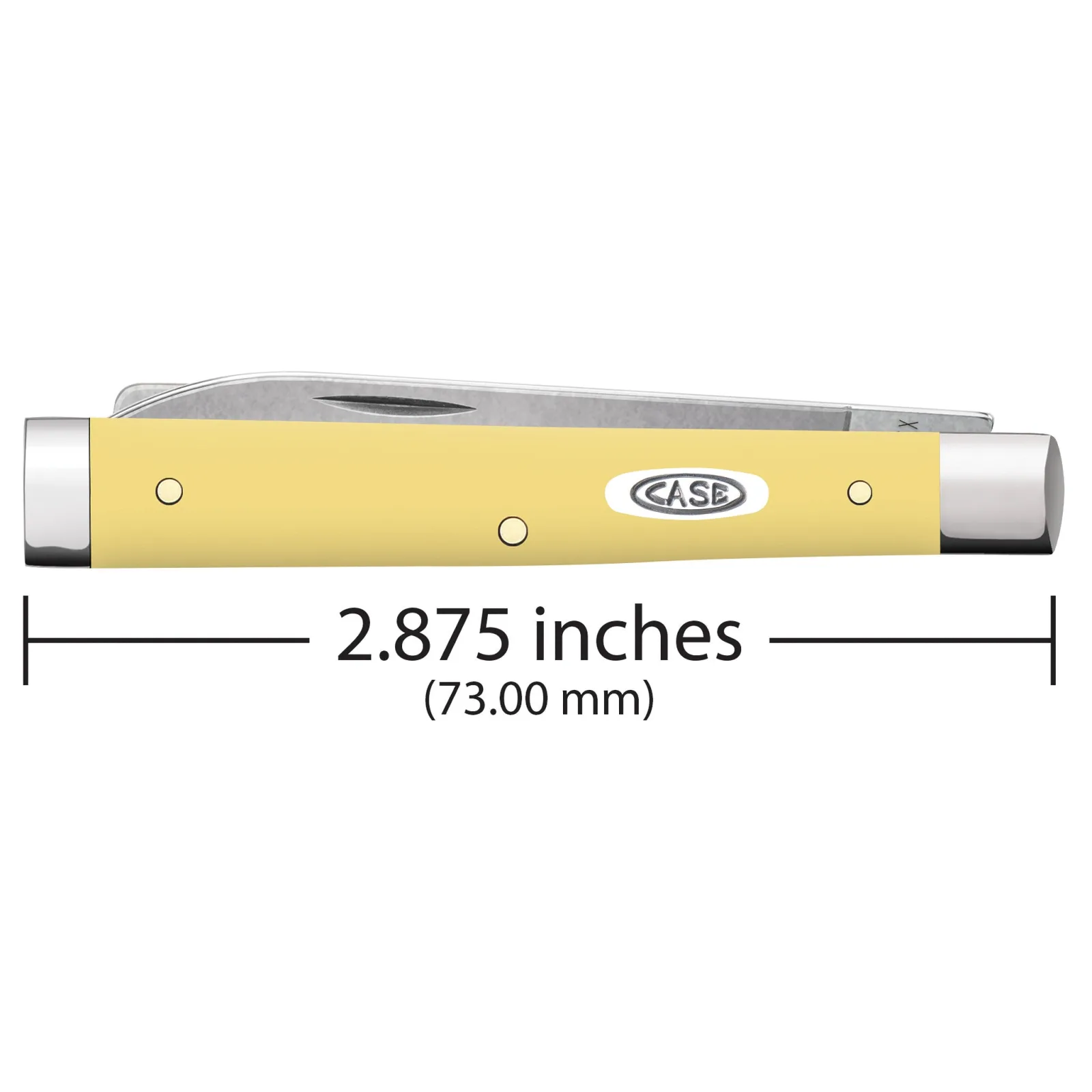 Case Knives Yellow Synthetic Baby Doc Knife - Image 2