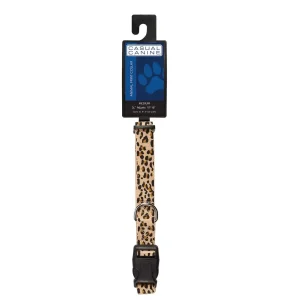 Casual Canine Animal Print Collar 10-16In Cheetah