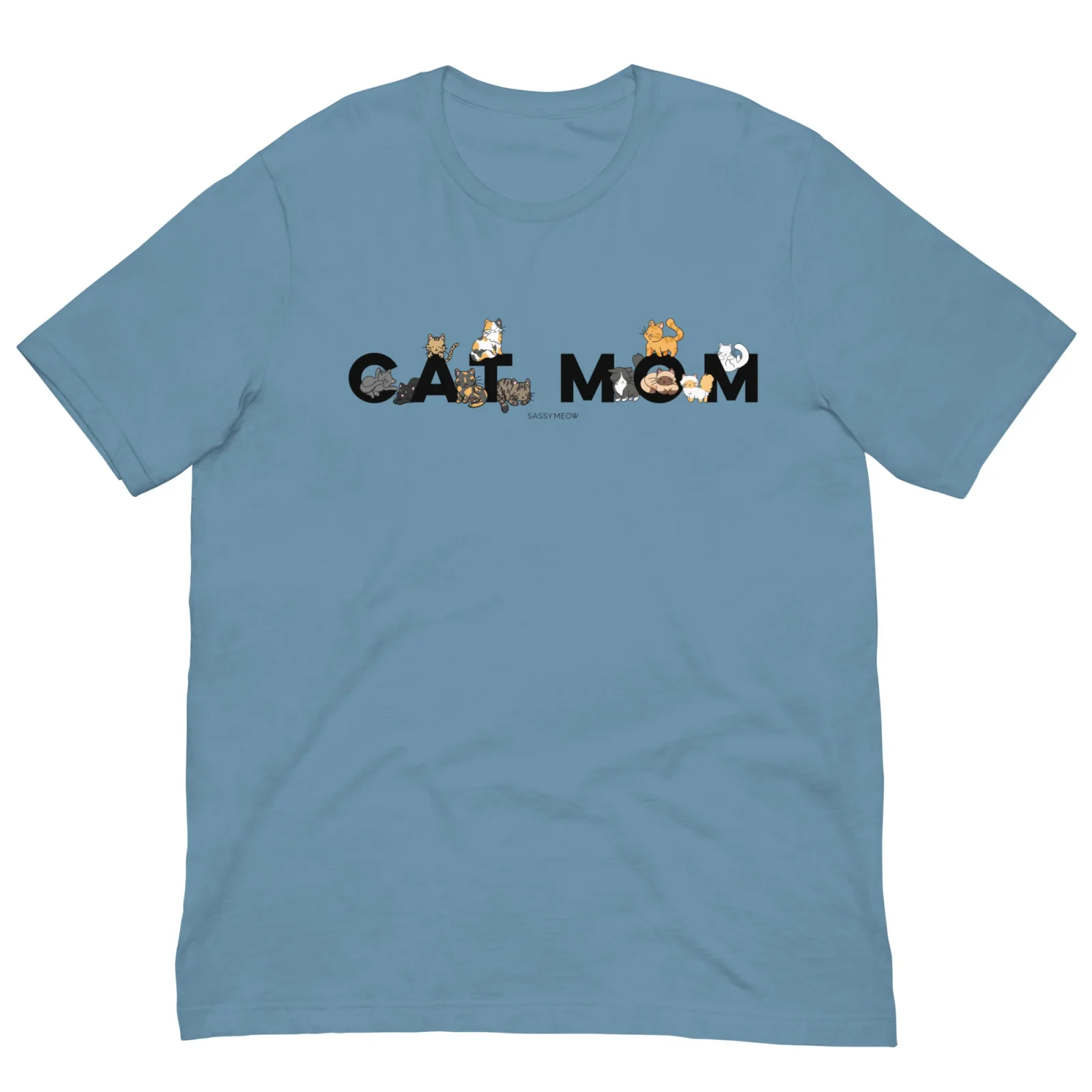 Cat Mom Tee - Image 2