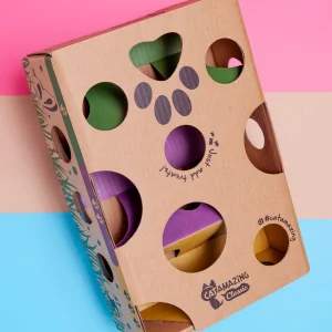 Cat Puzzle Feeder Toy <>