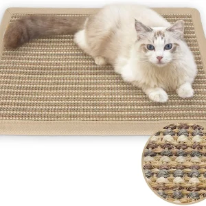 Cat Scratch Mat — Sisal Rope Floor Scratcher Pad