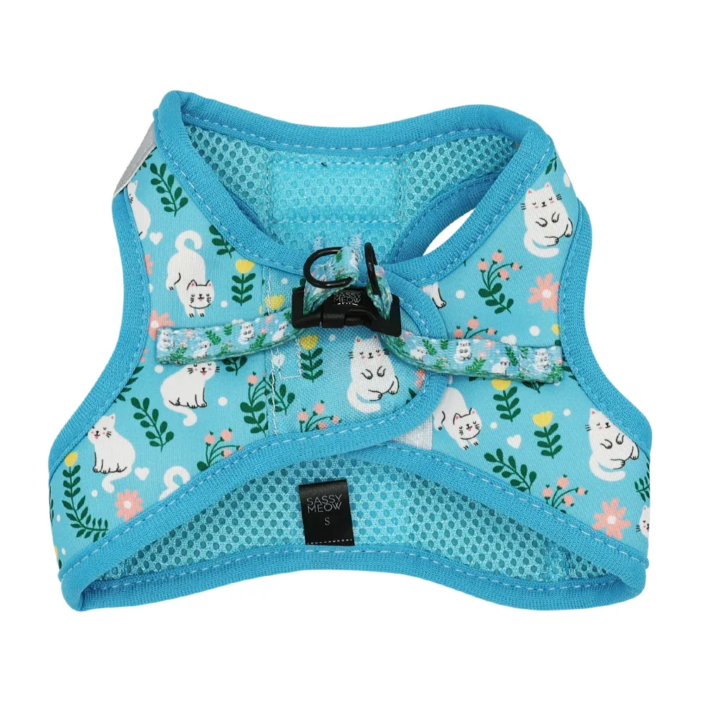 Cat Step-In Harness - Purrs & Petals - Image 2